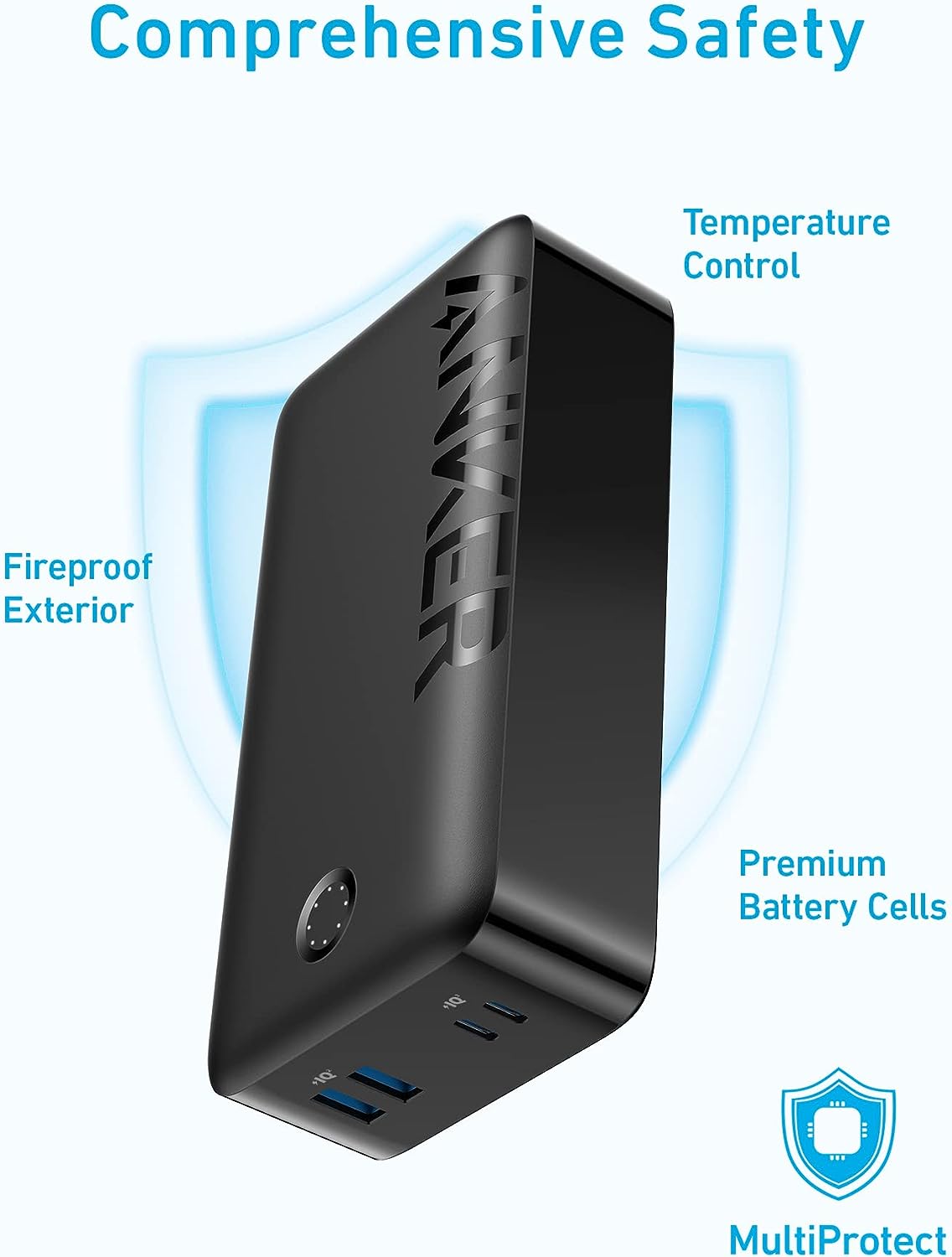Anker 347 Power Bank 40K mAh with USB-C High-Speed Charging Anker 347 Power Bank 40K mAh with USB-C High-Speed Charging